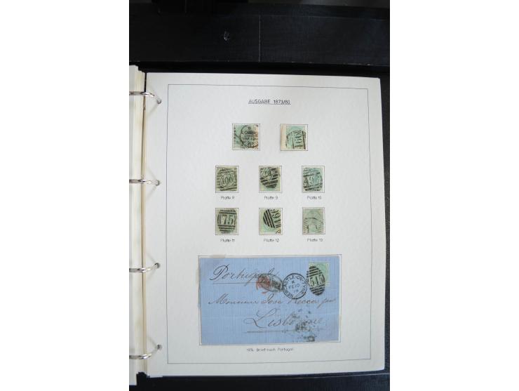 1840/2009, postfrische, ungebrauchte und gestempelte umfangreiche Sammlung, dabei Farbnuancen, Einheiten, Bogenrekonstruktion