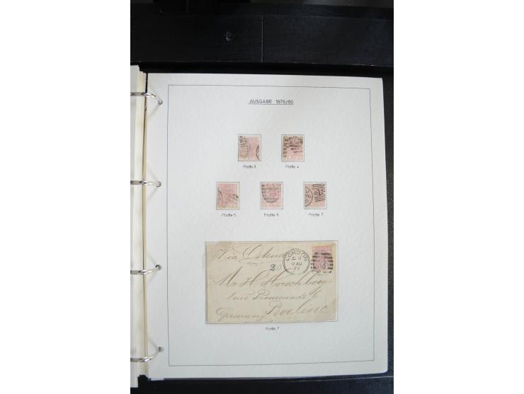 1840/2009, postfrische, ungebrauchte und gestempelte umfangreiche Sammlung, dabei Farbnuancen, Einheiten, Bogenrekonstruktion