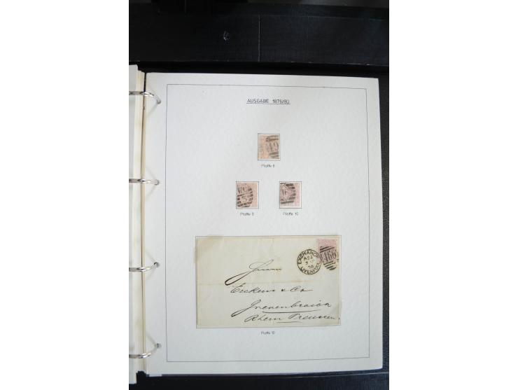 1840/2009, postfrische, ungebrauchte und gestempelte umfangreiche Sammlung, dabei Farbnuancen, Einheiten, Bogenrekonstruktion