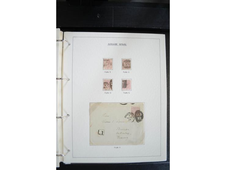 1840/2009, postfrische, ungebrauchte und gestempelte umfangreiche Sammlung, dabei Farbnuancen, Einheiten, Bogenrekonstruktion