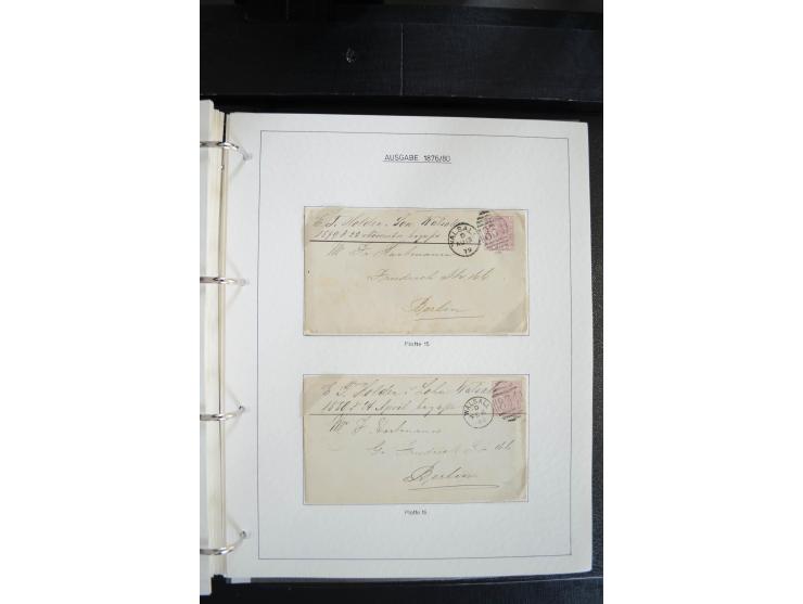 1840/2009, postfrische, ungebrauchte und gestempelte umfangreiche Sammlung, dabei Farbnuancen, Einheiten, Bogenrekonstruktion