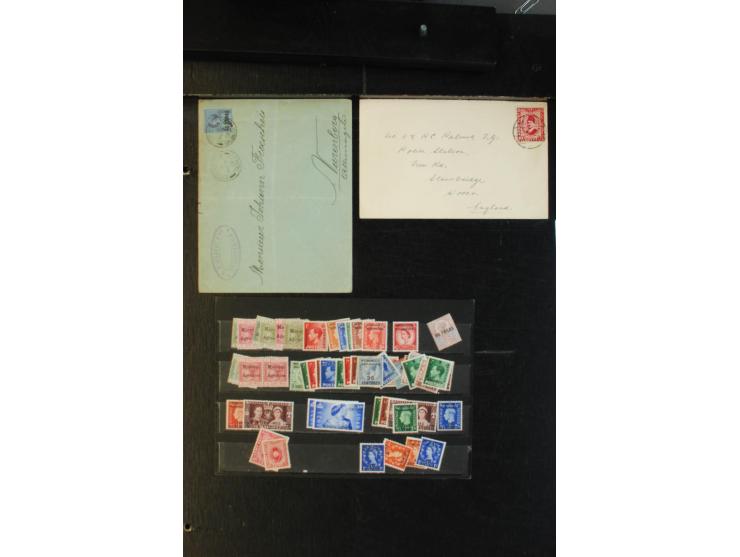 1885/1957, ungebrauchte und gestempelte Sammlung Post in Marokko, Post in der Türkei und Tanger, dabei bessere Ausgaben, dazu