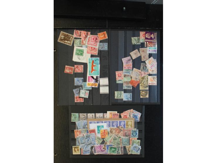 1885/1957, ungebrauchte und gestempelte Sammlung Post in Marokko, Post in der Türkei und Tanger, dabei bessere Ausgaben, dazu