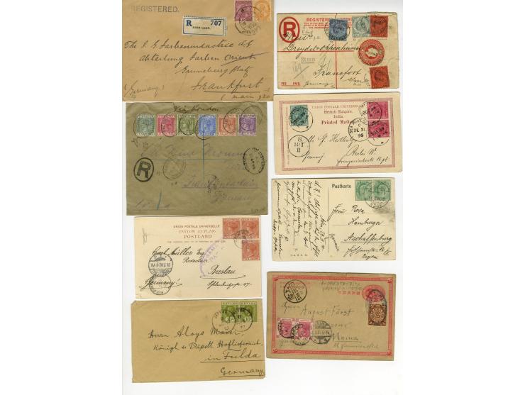 1890/1933 (ca.), 23 Briefe und Karten, dabei viel Reco