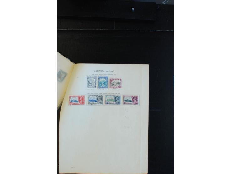 1860/1948 (ca.), ungebrauchte und gestempelte kleine Sammlung auf Vordruckblättern und Steckkarten, ex Sammlung "Frankfurt"
