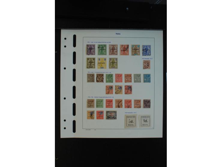 1863/1966, postfrische, ungebrauchte und gestempelte Sammlung mit mittleren Ausgaben