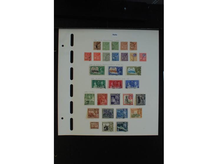 1863/1966, postfrische, ungebrauchte und gestempelte Sammlung mit mittleren Ausgaben