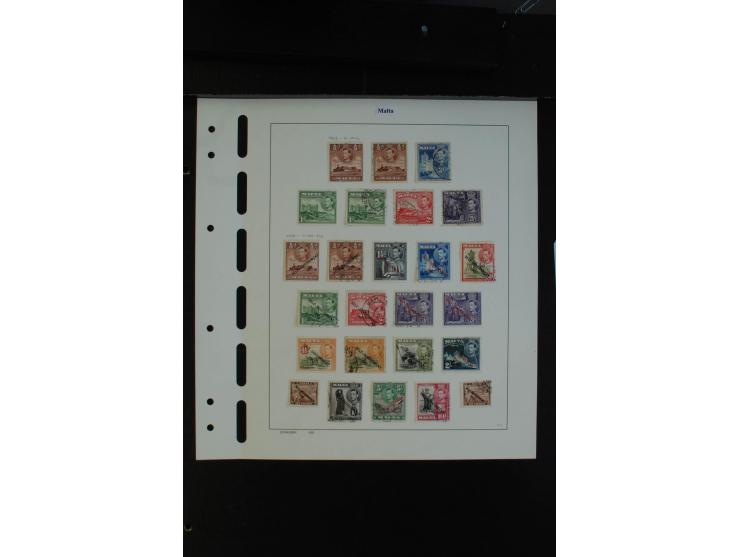 1863/1966, postfrische, ungebrauchte und gestempelte Sammlung mit mittleren Ausgaben