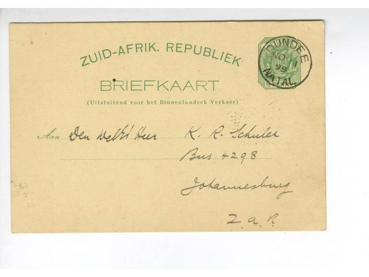 1899/1900, interessante Partie von 12 Briefen bzw. Karten, dabei Zensuren u.a. "Geopend inder Krijgswet", Australisches sowie