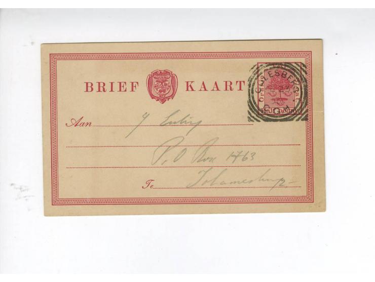 1899/1900, interessante Partie von 12 Briefen bzw. Karten, dabei Zensuren u.a. "Geopend inder Krijgswet", Australisches sowie