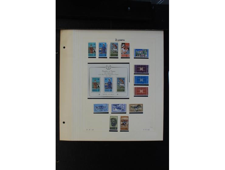 1880/1966, postfrische und gestempelte Sammlung mit u.a. Mi.-Nr. 179-93, Bl.1 etc.