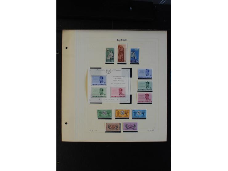 1880/1966, postfrische und gestempelte Sammlung mit u.a. Mi.-Nr. 179-93, Bl.1 etc.