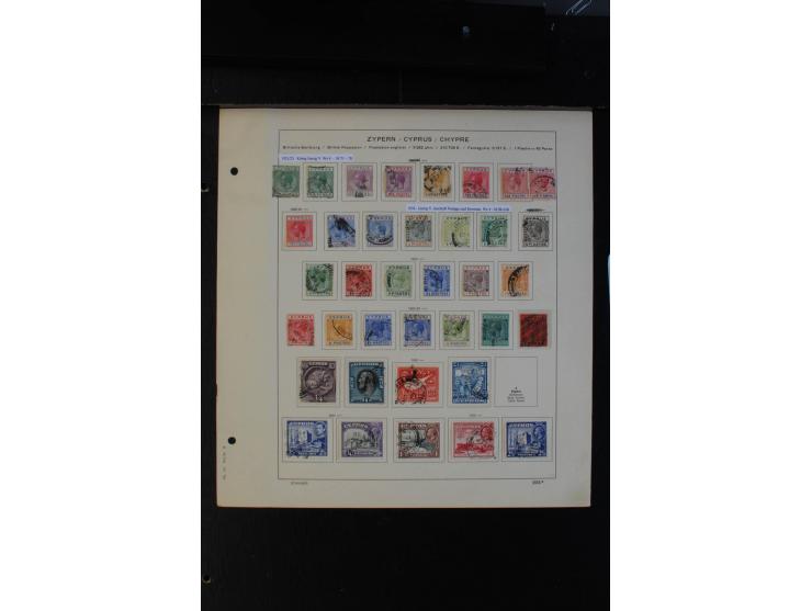 1880/1966, postfrische und gestempelte Sammlung mit u.a. Mi.-Nr. 179-93, Bl.1 etc.