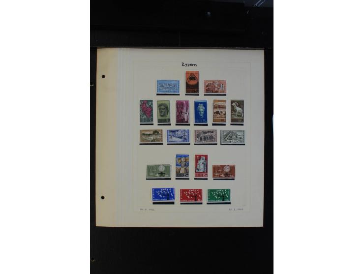 1880/1966, postfrische und gestempelte Sammlung mit u.a. Mi.-Nr. 179-93, Bl.1 etc.