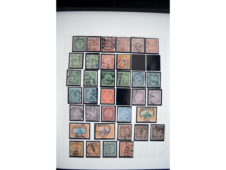 1878/1940, kleine gestempelte Sammlung, dabei Mi.-Nr. 2-3(3), meist gute Erhaltung