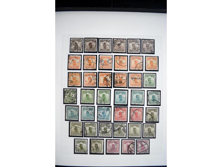 1878/1940, kleine gestempelte Sammlung, dabei Mi.-Nr. 2-3(3), meist gute Erhaltung