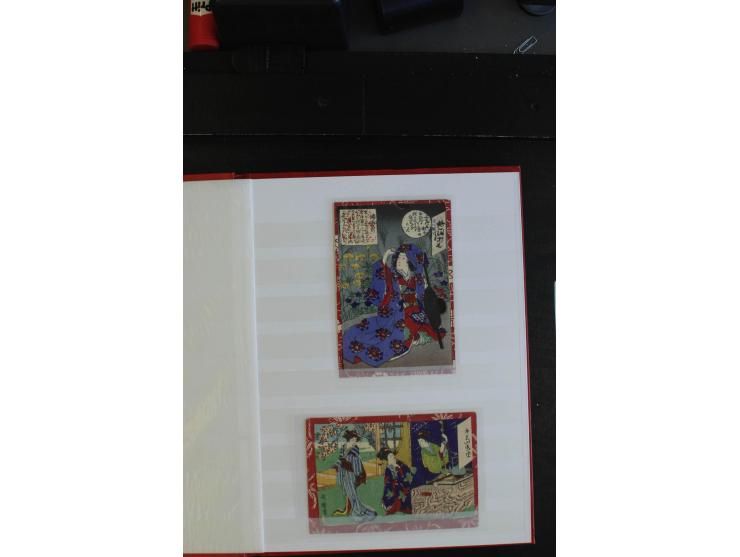 1901/43, 26 Briefe, Karten und Ganzsachen mit viel DP China und Kiautschou mit diversen Stempeln, Ansichtskarten und Feldpost
