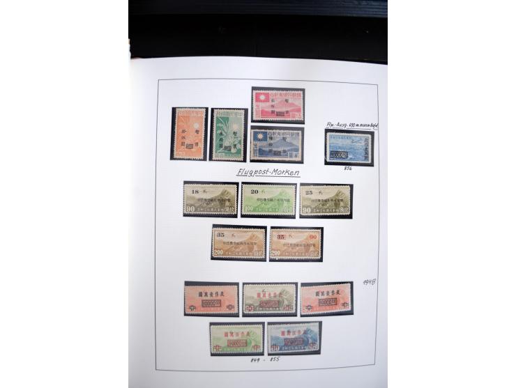 1949/82, postfrische und gestempelte Sammlung mit vielen besseren und kpl. Ausgaben, Blocks und Besonderheiten, dabei u.a. po