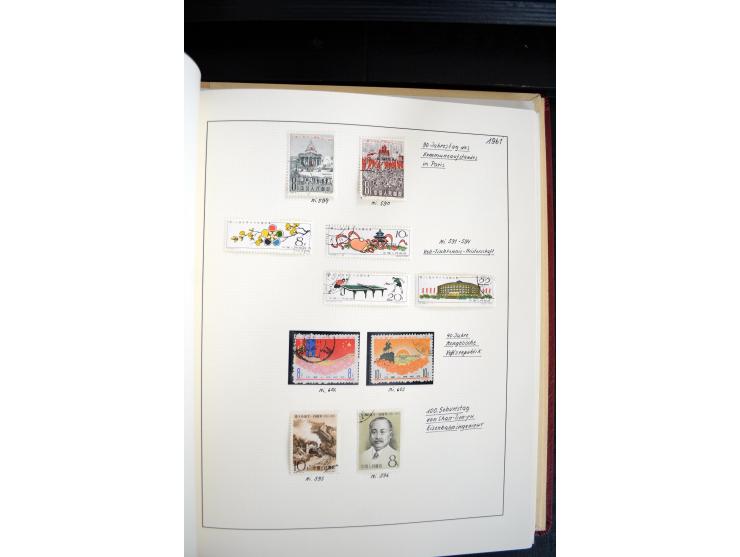 1949/82, postfrische und gestempelte Sammlung mit vielen besseren und kpl. Ausgaben, Blocks und Besonderheiten, dabei u.a. po