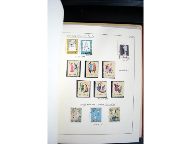 1949/82, postfrische und gestempelte Sammlung mit vielen besseren und kpl. Ausgaben, Blocks und Besonderheiten, dabei u.a. po