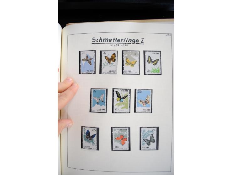 1949/82, postfrische und gestempelte Sammlung mit vielen besseren und kpl. Ausgaben, Blocks und Besonderheiten, dabei u.a. po