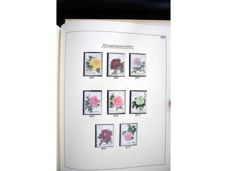 1949/82, postfrische und gestempelte Sammlung mit vielen besseren und kpl. Ausgaben, Blocks und Besonderheiten, dabei u.a. po