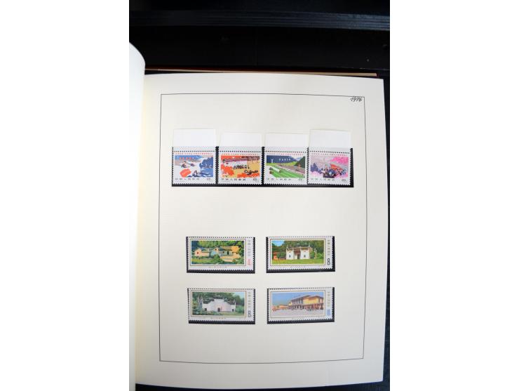 1949/82, postfrische und gestempelte Sammlung mit vielen besseren und kpl. Ausgaben, Blocks und Besonderheiten, dabei u.a. po