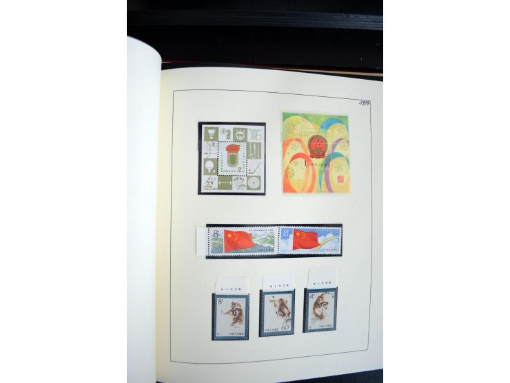 1949/82, postfrische und gestempelte Sammlung mit vielen besseren und kpl. Ausgaben, Blocks und Besonderheiten, dabei u.a. po