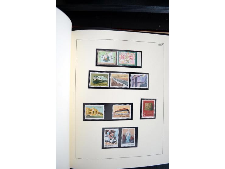 1949/82, postfrische und gestempelte Sammlung mit vielen besseren und kpl. Ausgaben, Blocks und Besonderheiten, dabei u.a. po