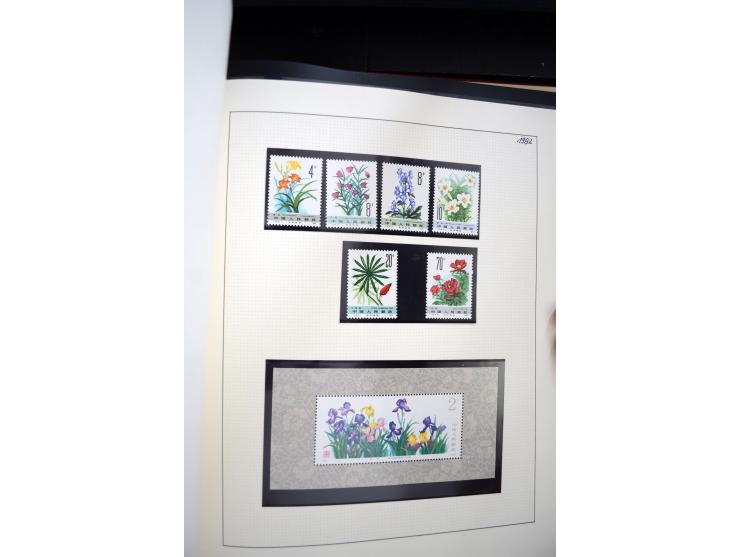1949/82, postfrische und gestempelte Sammlung mit vielen besseren und kpl. Ausgaben, Blocks und Besonderheiten, dabei u.a. po