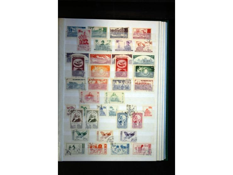 1949/65, kleine ungebrauchte und gestempelte Partie