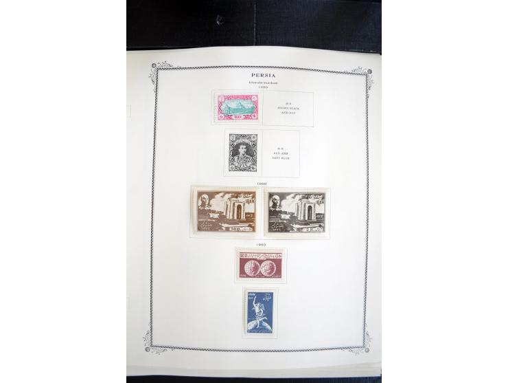 1870/1999, umfangreicher Sammlungsbestand auf Alben-und Steckblättern, dabei 1942-60 weitgehend kpl. ungebraucht mit 760-79, 
