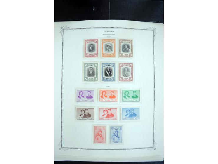 1870/1999, umfangreicher Sammlungsbestand auf Alben-und Steckblättern, dabei 1942-60 weitgehend kpl. ungebraucht mit 760-79, 