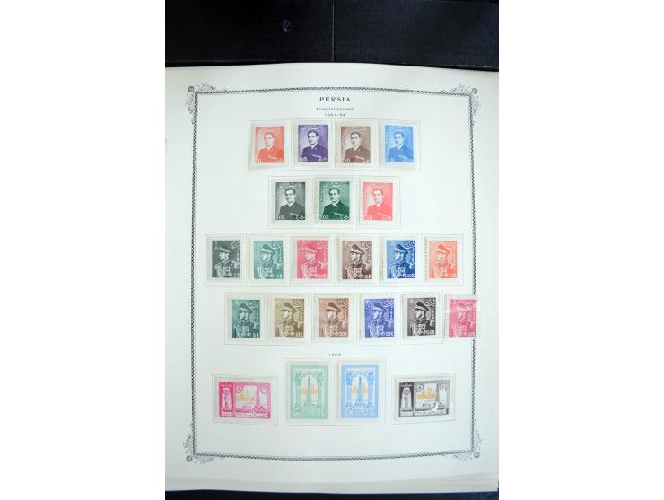 1870/1999, umfangreicher Sammlungsbestand auf Alben-und Steckblättern, dabei 1942-60 weitgehend kpl. ungebraucht mit 760-79, 