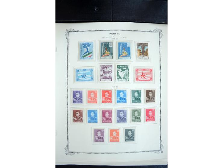 1870/1999, umfangreicher Sammlungsbestand auf Alben-und Steckblättern, dabei 1942-60 weitgehend kpl. ungebraucht mit 760-79, 