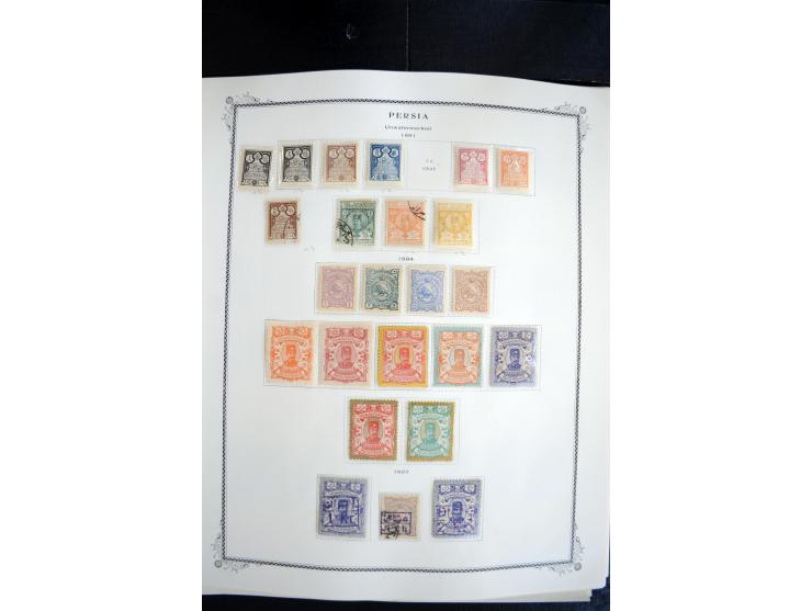 1870/1999, umfangreicher Sammlungsbestand auf Alben-und Steckblättern, dabei 1942-60 weitgehend kpl. ungebraucht mit 760-79, 