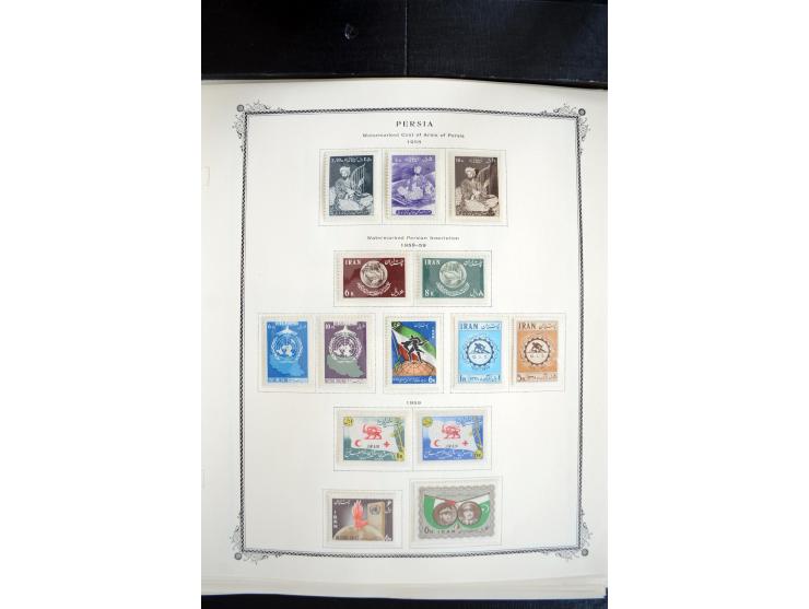 1870/1999, umfangreicher Sammlungsbestand auf Alben-und Steckblättern, dabei 1942-60 weitgehend kpl. ungebraucht mit 760-79, 
