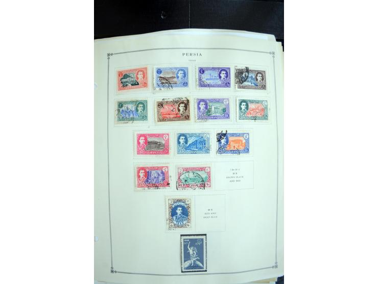 1870/1999, umfangreicher Sammlungsbestand auf Alben-und Steckblättern, dabei 1942-60 weitgehend kpl. ungebraucht mit 760-79, 