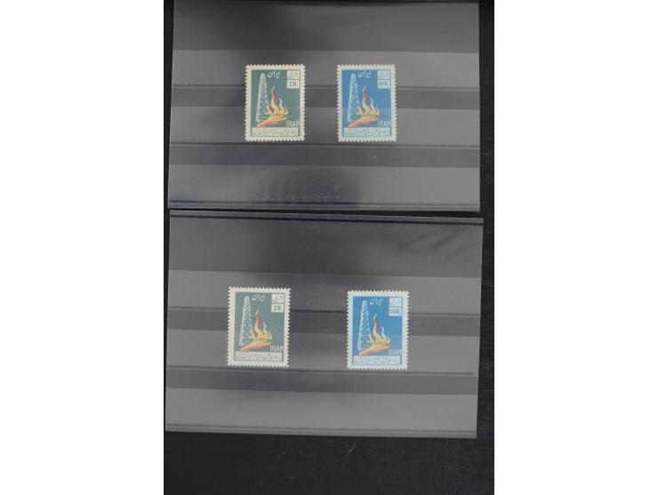 1900/60 (ca.), Partie auf Steckkarten, dabei 795-810, 917-32, 1013-15, etc.