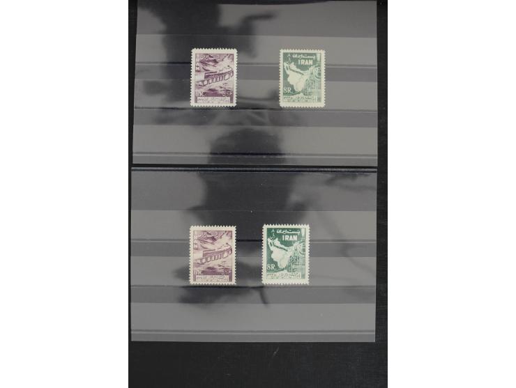 1900/60 (ca.), Partie auf Steckkarten, dabei 795-810, 917-32, 1013-15, etc.