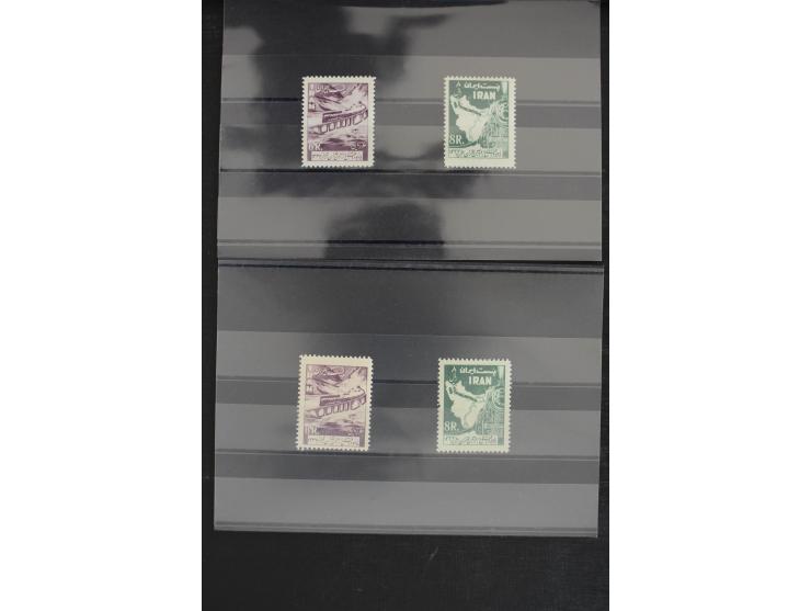 1900/60 (ca.), Partie auf Steckkarten, dabei 795-810, 917-32, 1013-15, etc.