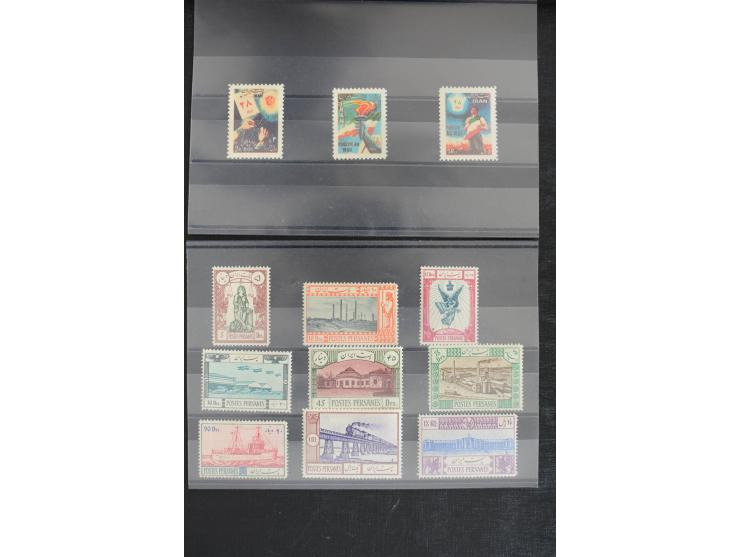 1900/60 (ca.), Partie auf Steckkarten, dabei 795-810, 917-32, 1013-15, etc.