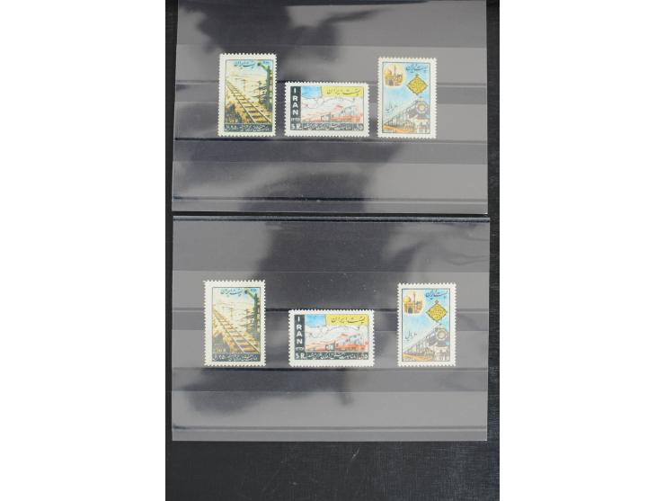 1900/60 (ca.), Partie auf Steckkarten, dabei 795-810, 917-32, 1013-15, etc.