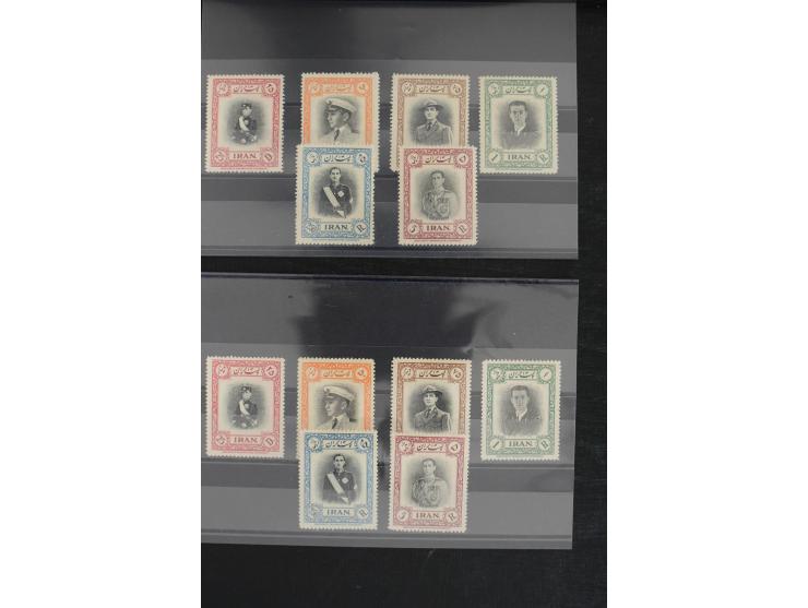 1900/60 (ca.), Partie auf Steckkarten, dabei 795-810, 917-32, 1013-15, etc.