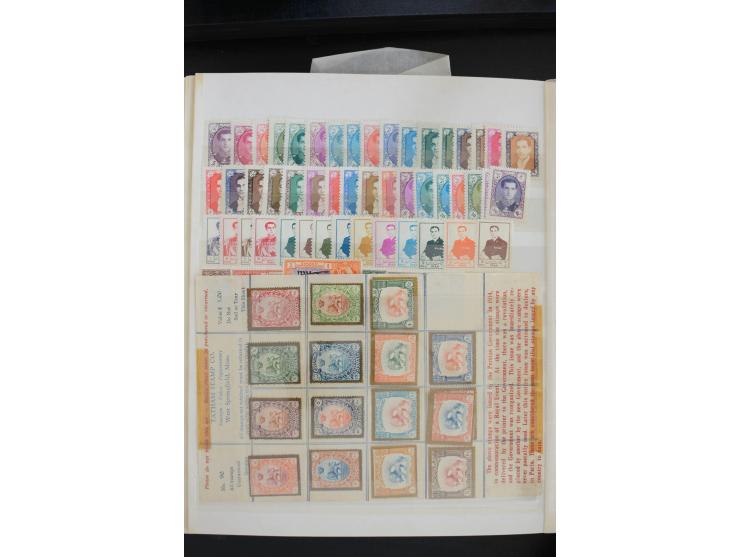 1930/70, sehr schöne ungebrauchte und postfrische Partie, dabei Mi.-Nr. 597-613, 670-86, 774 und 999-1015 ungebraucht, außerd