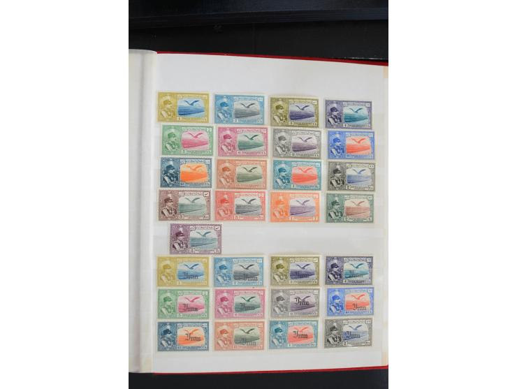 1930/70, sehr schöne ungebrauchte und postfrische Partie, dabei Mi.-Nr. 597-613, 670-86, 774 und 999-1015 ungebraucht, außerd