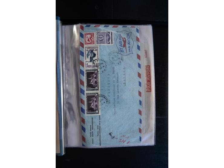 LAOS UND KAMBODSCHA: 1950/80 (ca.), umfangreicher Sammlungsbestand in 4 Schubern und Kiste mit vielen ungezähnten Ausgaben un