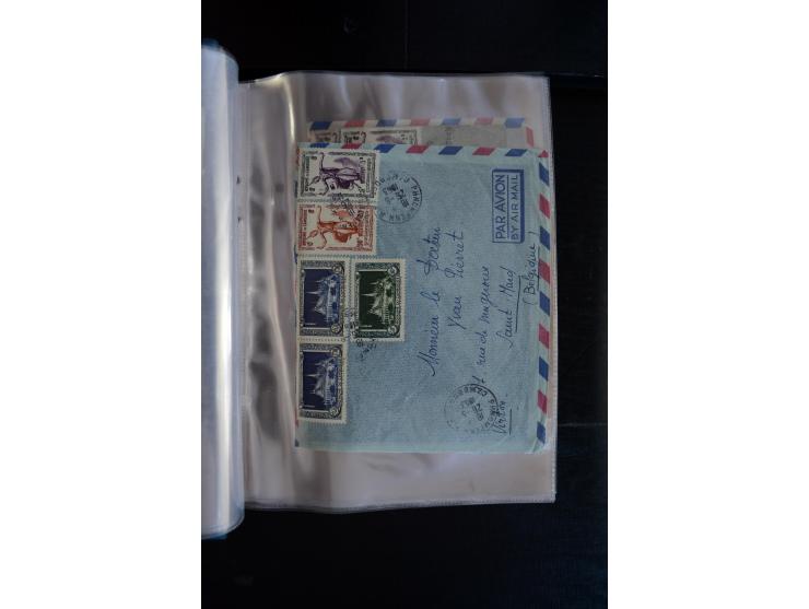 LAOS UND KAMBODSCHA: 1950/80 (ca.), umfangreicher Sammlungsbestand in 4 Schubern und Kiste mit vielen ungezähnten Ausgaben un