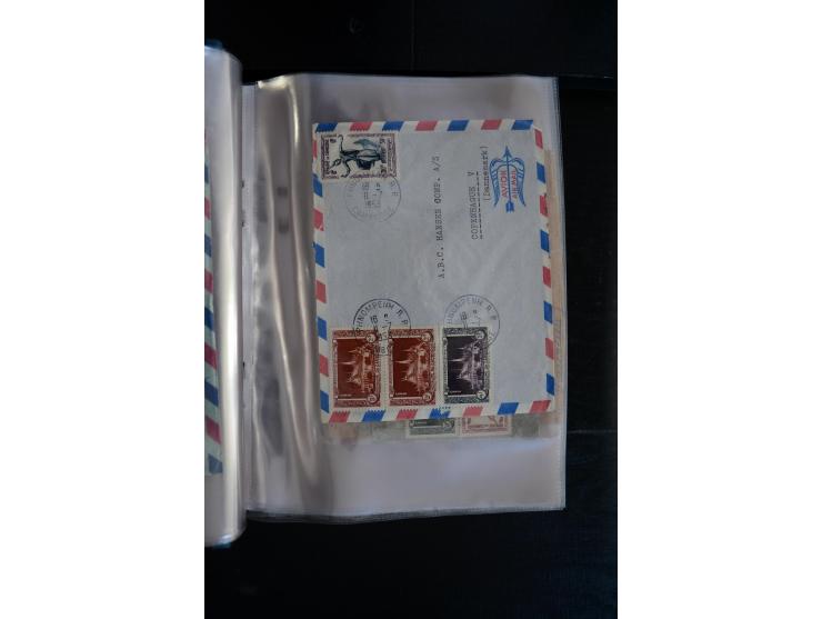 LAOS UND KAMBODSCHA: 1950/80 (ca.), umfangreicher Sammlungsbestand in 4 Schubern und Kiste mit vielen ungezähnten Ausgaben un