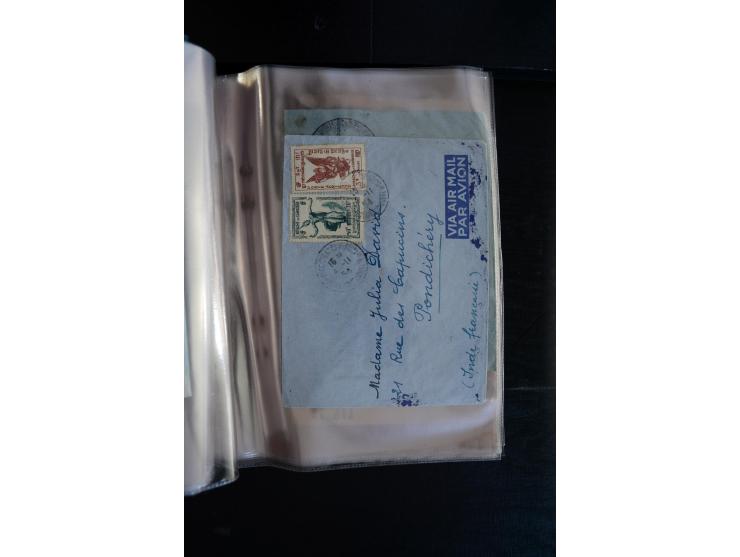 LAOS UND KAMBODSCHA: 1950/80 (ca.), umfangreicher Sammlungsbestand in 4 Schubern und Kiste mit vielen ungezähnten Ausgaben un